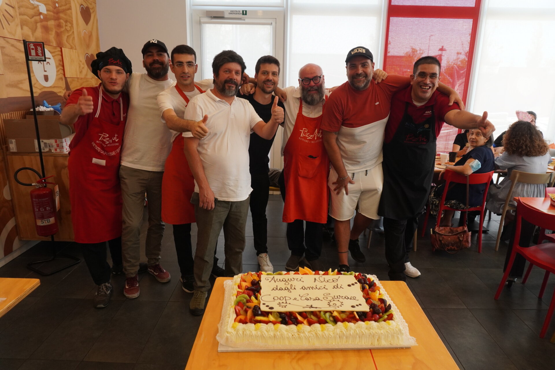 Coop Lombardia e Casa Surace da PizzAut per il compleanno di Nico - Prima  Monza