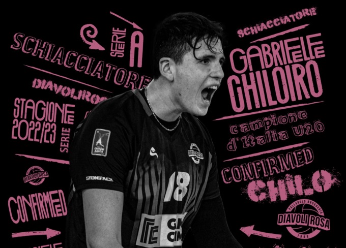 Gabriele Chiloiro confermato in prima squadra
