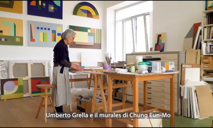 Artista coreana ospite a Canonica