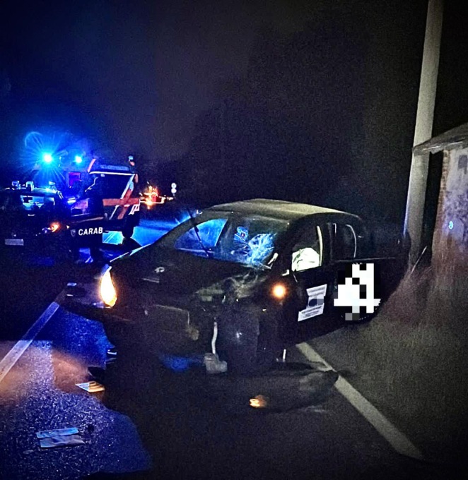 Incidente nella notte,  52enne in prognosi riservata