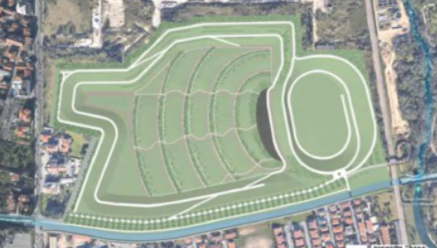 Area di laminazione e un nuovo parco
