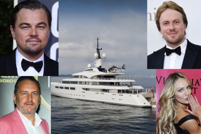 Di Caprio, Aleo, Swanepoel e Irima, sono solo alcuni dei molti celebri nomi che hanno partecipato all’esclusivo party sul mega Yacht VAVA II.