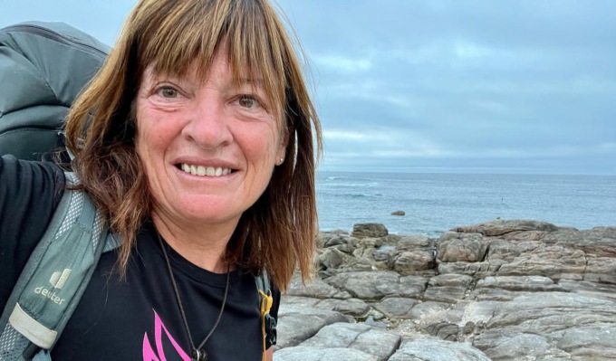 Zaino in spalla e mille chilometri nelle gambe  per la maestra maratoneta
