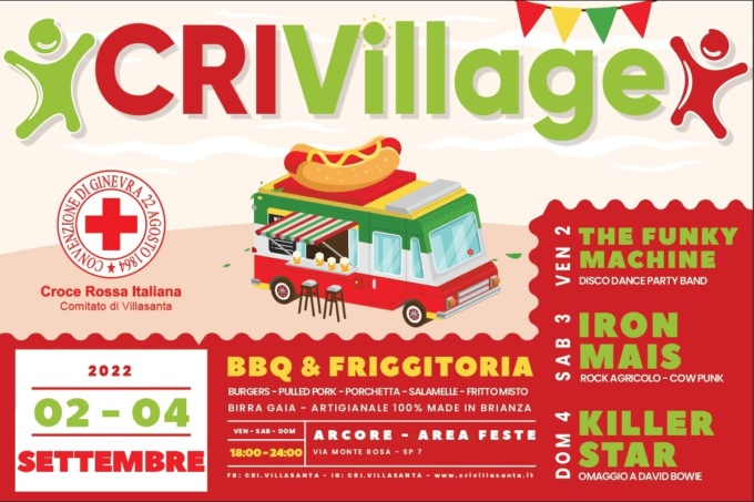 Settembre comincia con la Festa della Croce Rossa di Villasanta