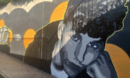 Un murale per ricordare "Limo" per sempre