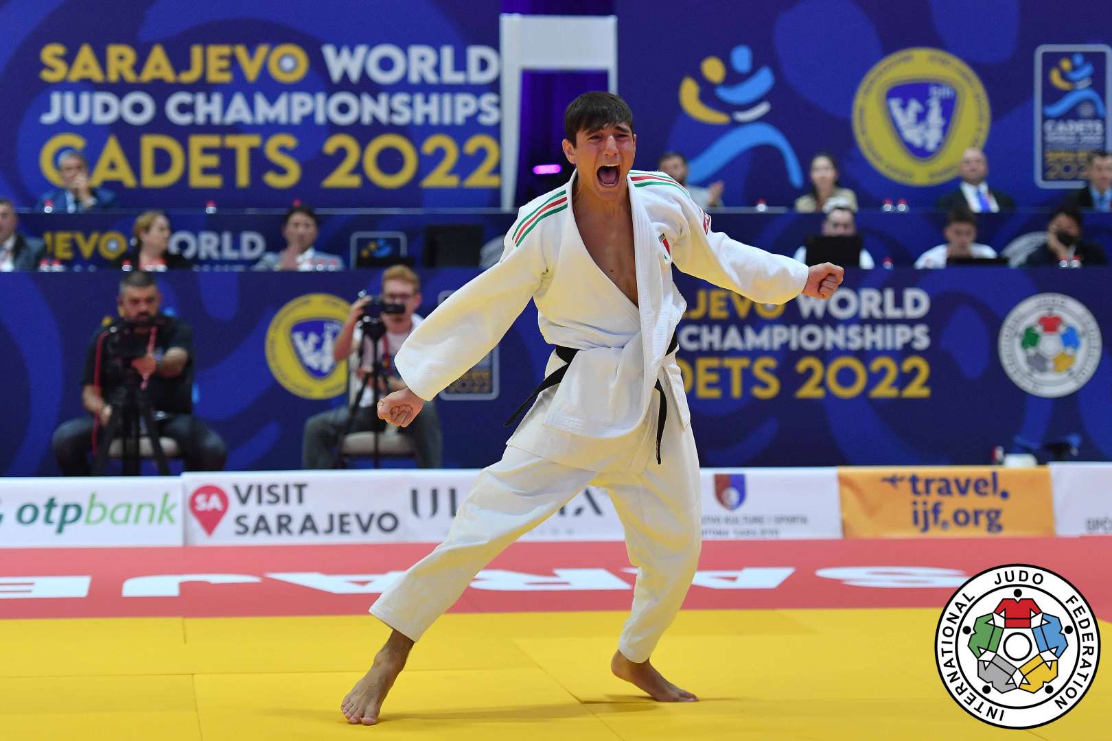 Sarajevo campionati mondiali judoka Besana Federico Bosis  bronzo
