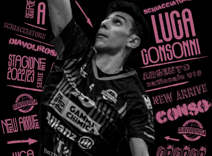Lo schiacciatore Luca Consonni pronto al debutto in prima squadra