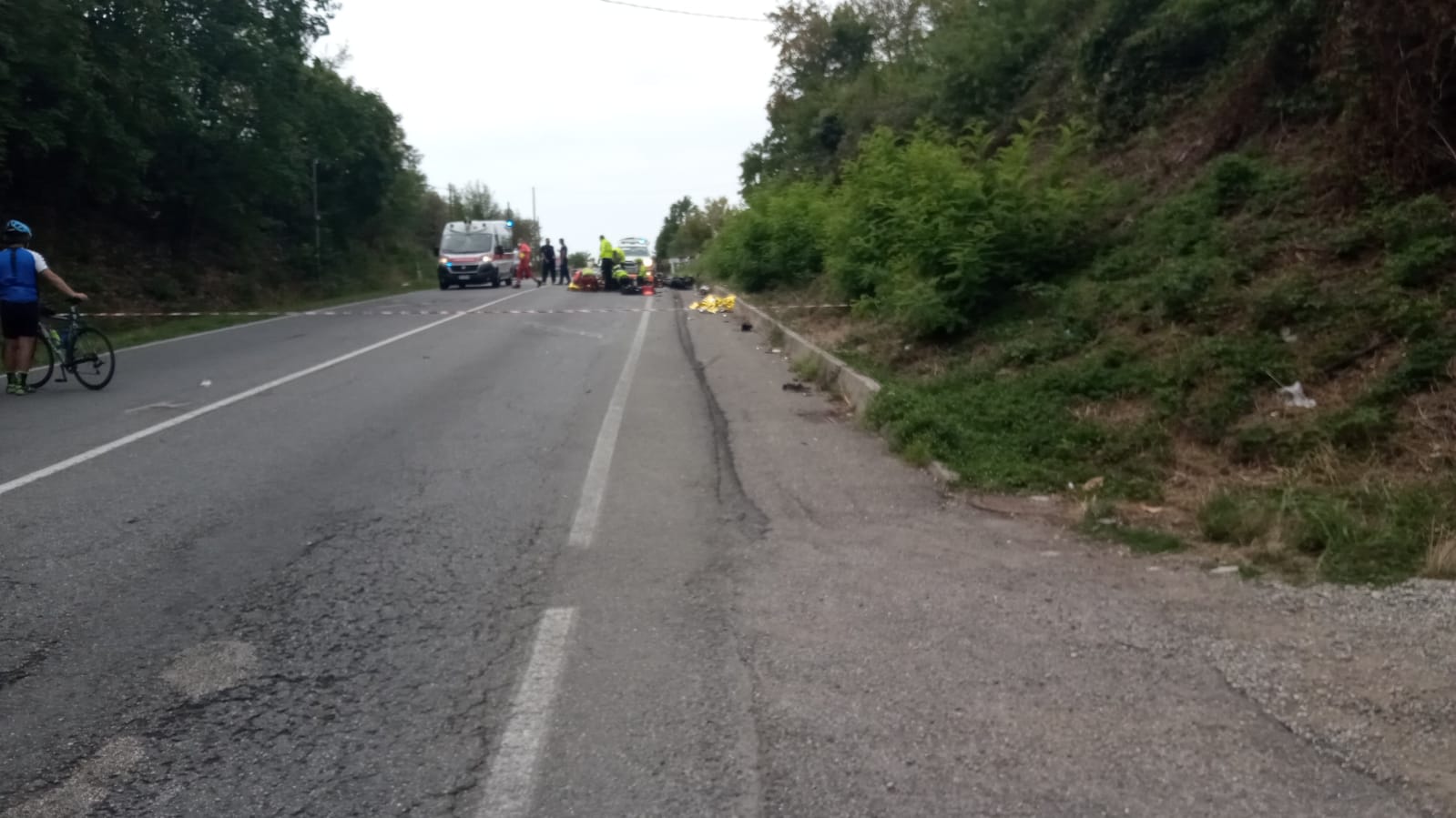 incidente mortale Novedratese morto ciclista Bovisio Masciago