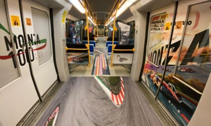 Un treno della metro e una fermata speciali per celebrare i 100 anni dell'Autodromo