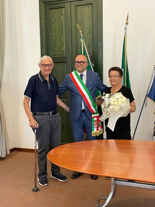 Adriano e Angela Sabina di nuovo sposi dopo 60 anni di nozze