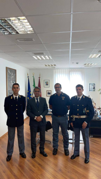 Il Questore dà il benvenuto a tre nuovi Ispettori