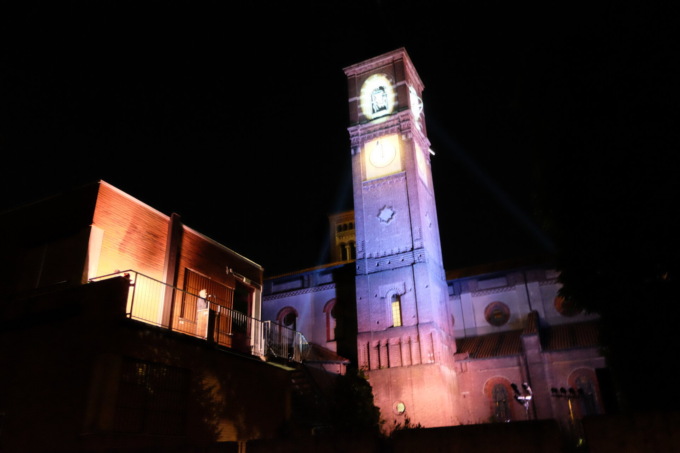 Il campanile compie 100 anni: lo spettacolo ad alta quota incanta i muggioresi