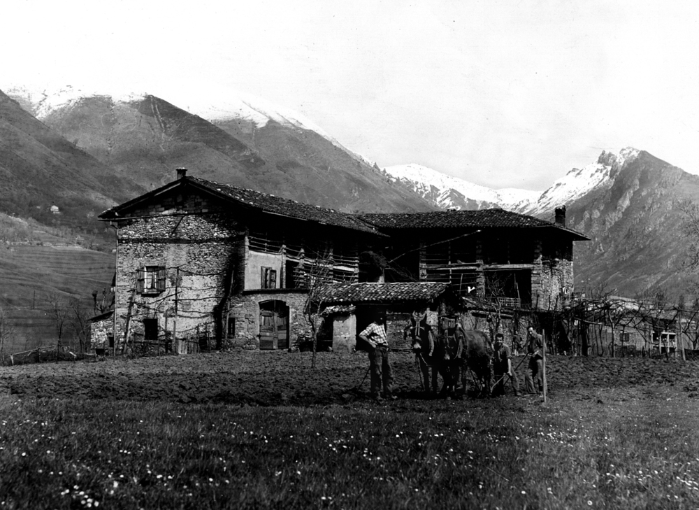 Cascina Parecia a Gandino, culla del Mais Spinato di Gandino