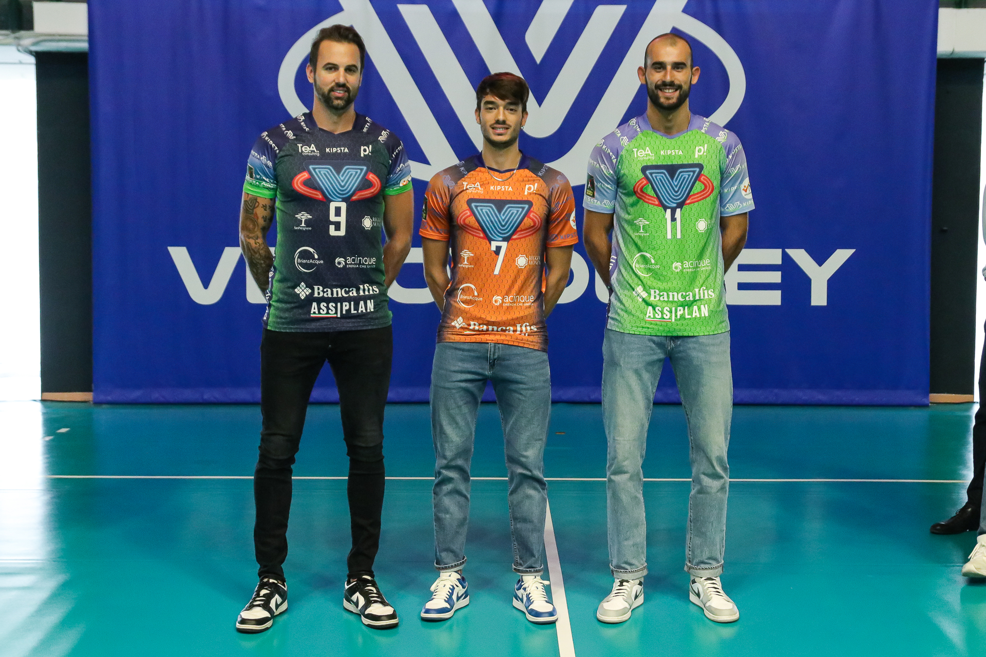 Monza presentazione Vero Volley maschile
