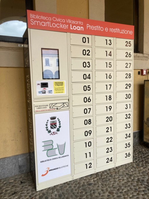 In biblioteca arriva il primo smart locker per la restituzione e il ritiro dei prestiti