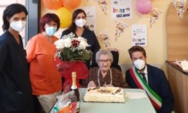 Compleanno da record, 103 anni per Irene Pozzi