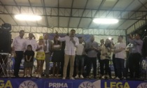 Il ministro Salvini a Brugherio per la festa della Lega MB