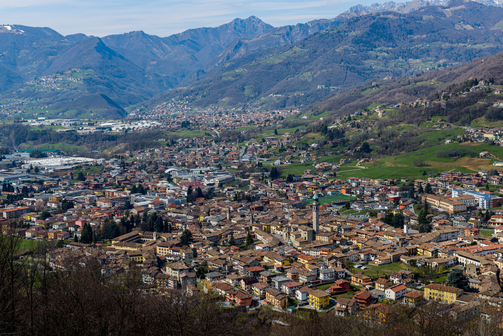 Panorma della Val Gandino