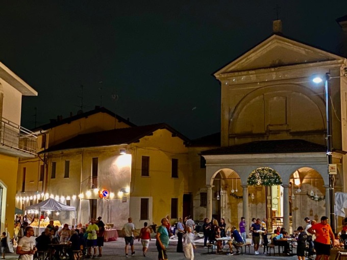 A Copreno è tornata la patronale: piazza Fiume in festa