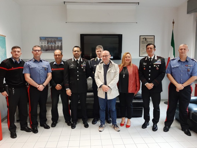 La Tenenza di Cesano Maderno compie vent’anni: il sindaco incontra i Carabinieri