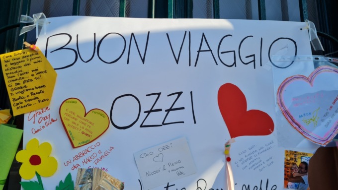 Villasanta piange la maesta “Ozzi”