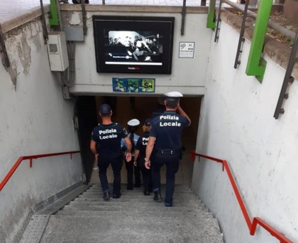 Seveso, controllo Polizia Locale in stazione