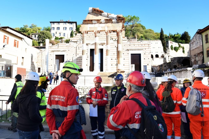 Salvaguardia dei beni culturali, all’esercitazione regionale c’è anche l’ANC di Brugherio