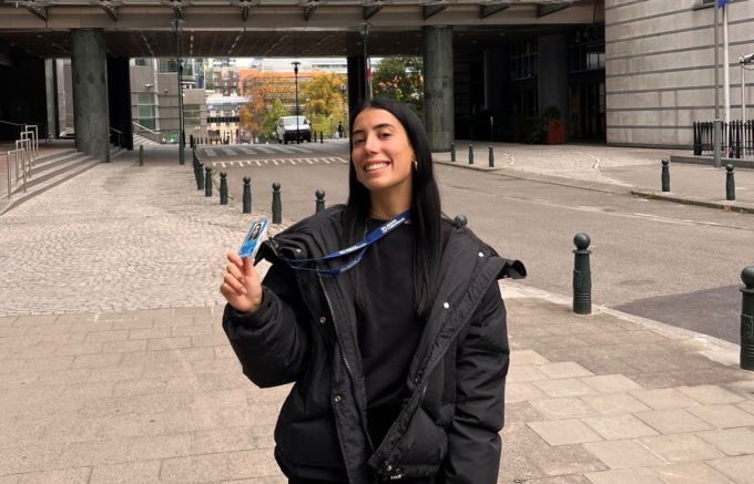 Arianna Biella, giovanissima consigliera della Lega di Desio, al Parlamento Europeo