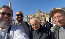 I sacerdoti di Trezzo in udienza dal Papa