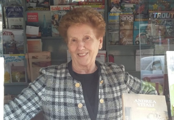 Addio alla storica edicolante che ha servito grandi e piccini per oltre 40 anni