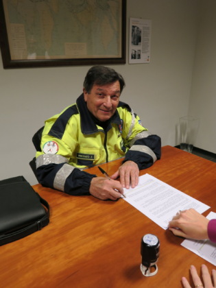 Macherio Sovico Vincenzo Zaniboni presidente della Protezione civile