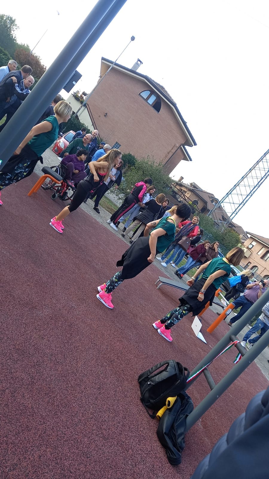 Cesano Maderno spazio inclusivo area fitness parco di via lazzati