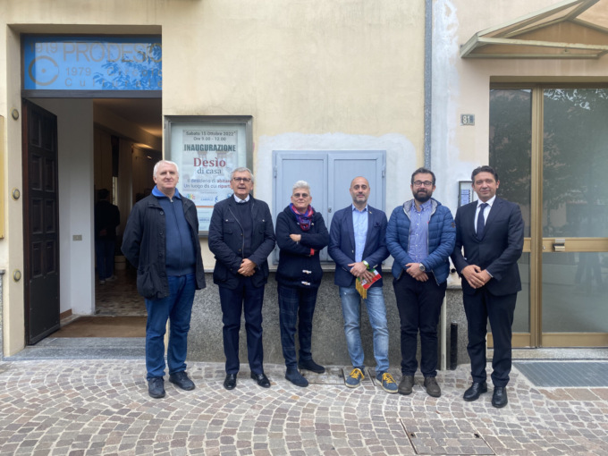 Inaugurato il progetto “Desìo di casa”