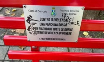 "La violenza ci piace", presa di mira la panchina rossa