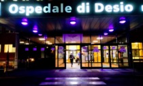 Da domani l'ospedale di Desio e Villa Tittoni si illuminano di viola