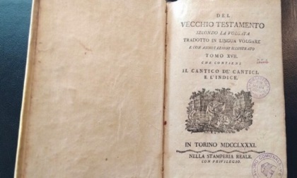 Restituito alla città di Meda un volume storico della seconda metà del 1700