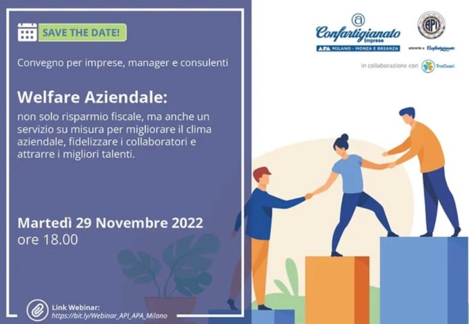 Welfare aziendale al centro del webinar gratuito di Apa Confartigianato