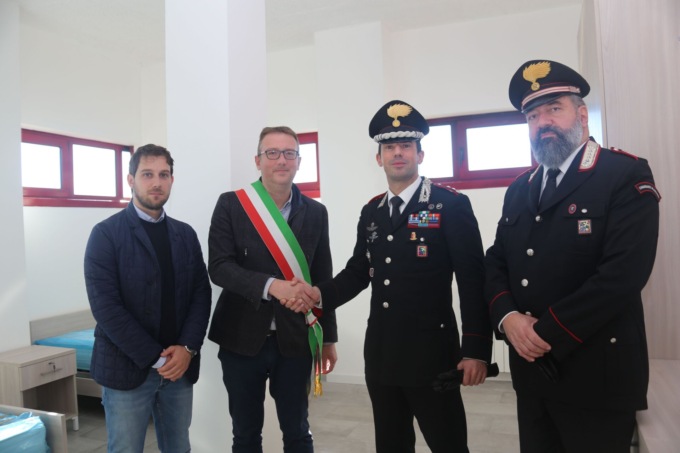 Completato il restyling alla stazione dei  Carabinieri