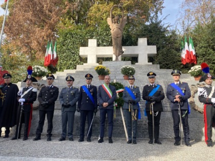 Celebrazioni del IV novembre e del 100° anniversario del monumento ossario