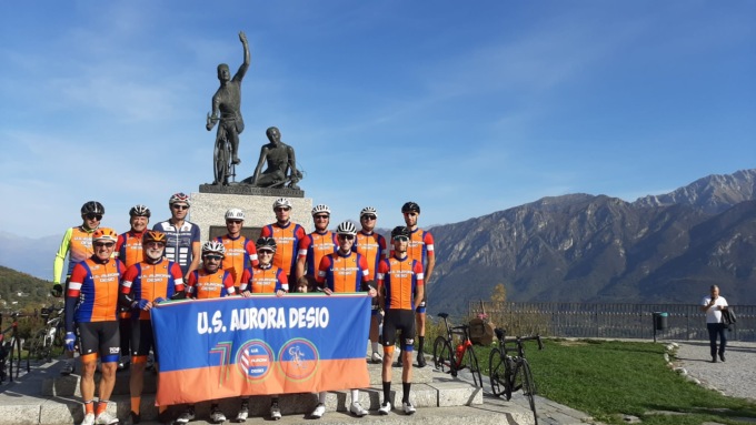 L’Aurora Desio Ciclismo al museo del Ghisallo