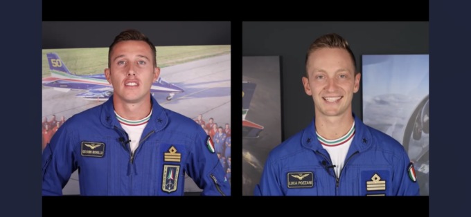 Un pilota di Agrate sulle Frecce tricolori