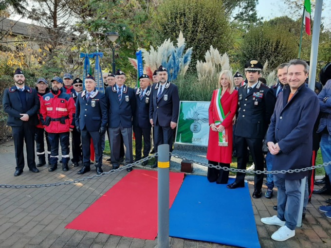 Svelato il nuovo cippo dedicato all’Arma