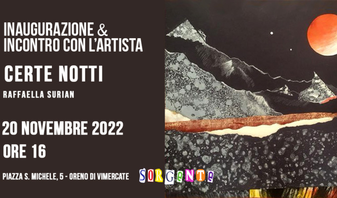 A Oreno arriva la mostra di Raffaella Surian