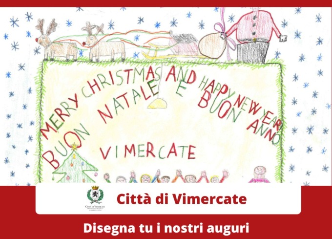 Gli auguri di Natale del Comune li disegnano i bambini