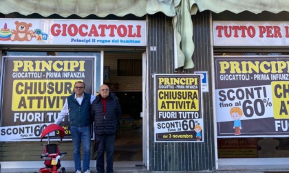 A Muggiò lo storico negozio di giochi " Principi" costretto alla chiusura