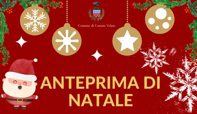 Una giornata di festa a Usmate: arrivano la Casetta di Babbo Natale, le bancarelle e tanta musica