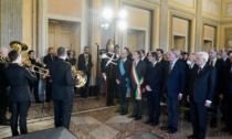 Il Presidente della Repubblica Mattarella accolto in Villa Reale in occasione del Festival "L'Italia delle Regioni"