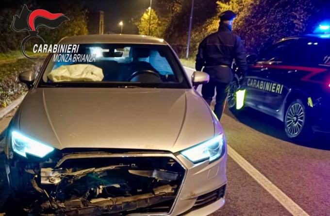 Si scontra con l’auto contro un cinghiale