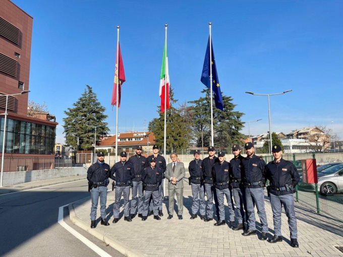 Il Questore accoglie 14 nuovi agenti