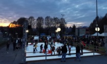 Inaugurata la pista di pattinaggio sul ghiaccio